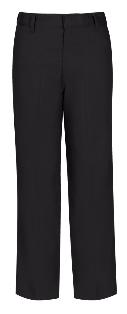Husky Boys Flat Front Pant With Double Knee