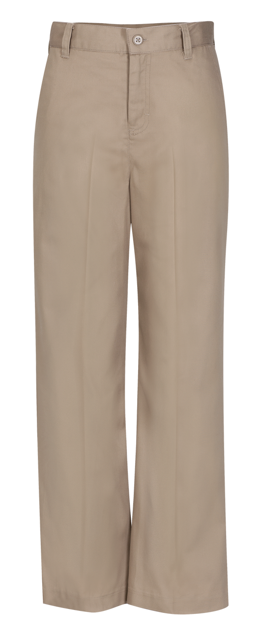 Girls Stretch Flat Front Pant