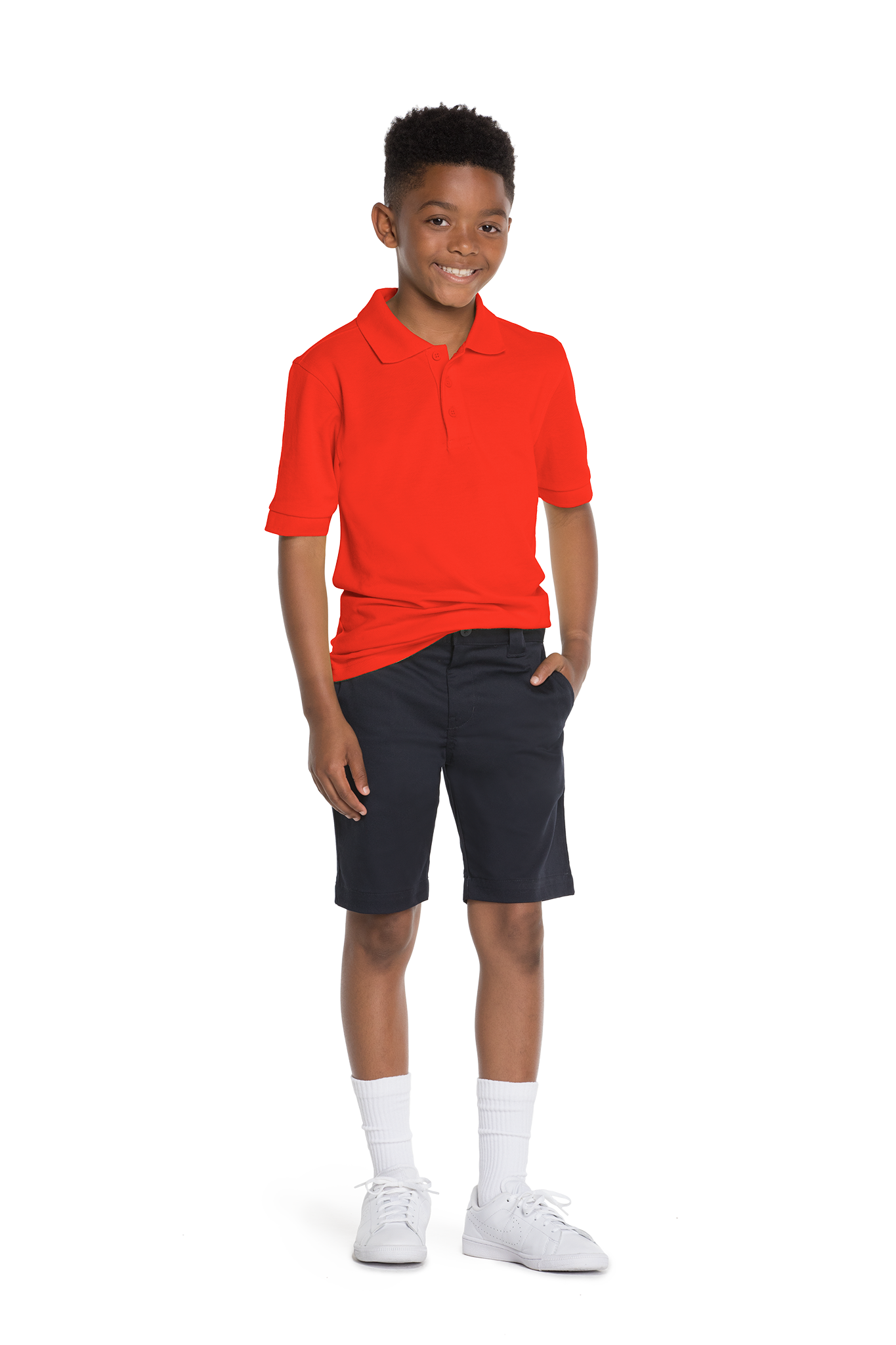 Boys Stretch Slim Fit Shorts