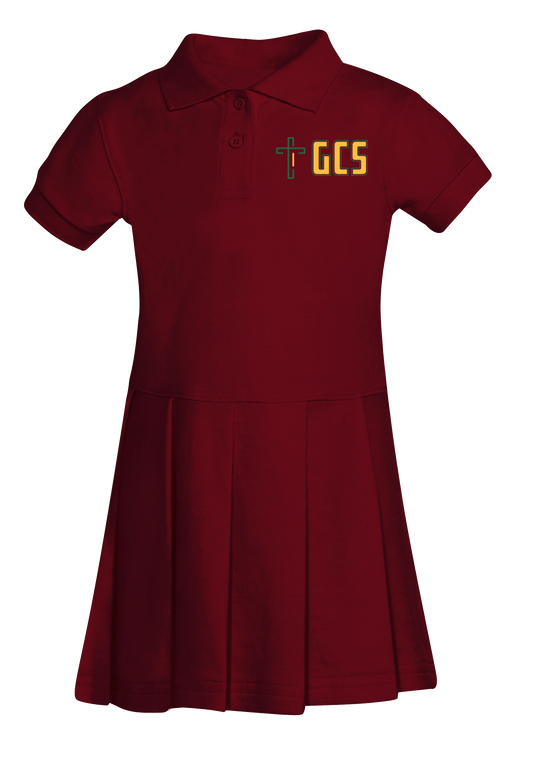 Childrens Pique Polo Dress (Sizes 4-6X)