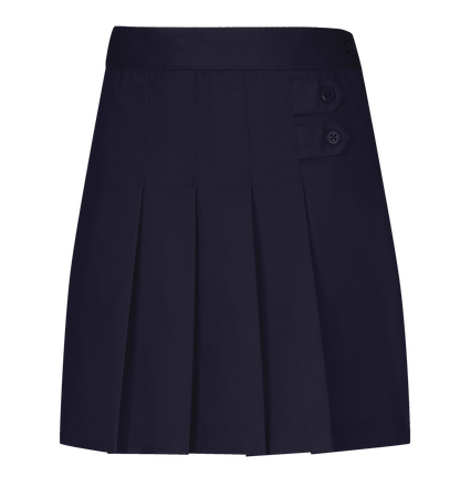 Girls Stretch Pleated Tab Scooter