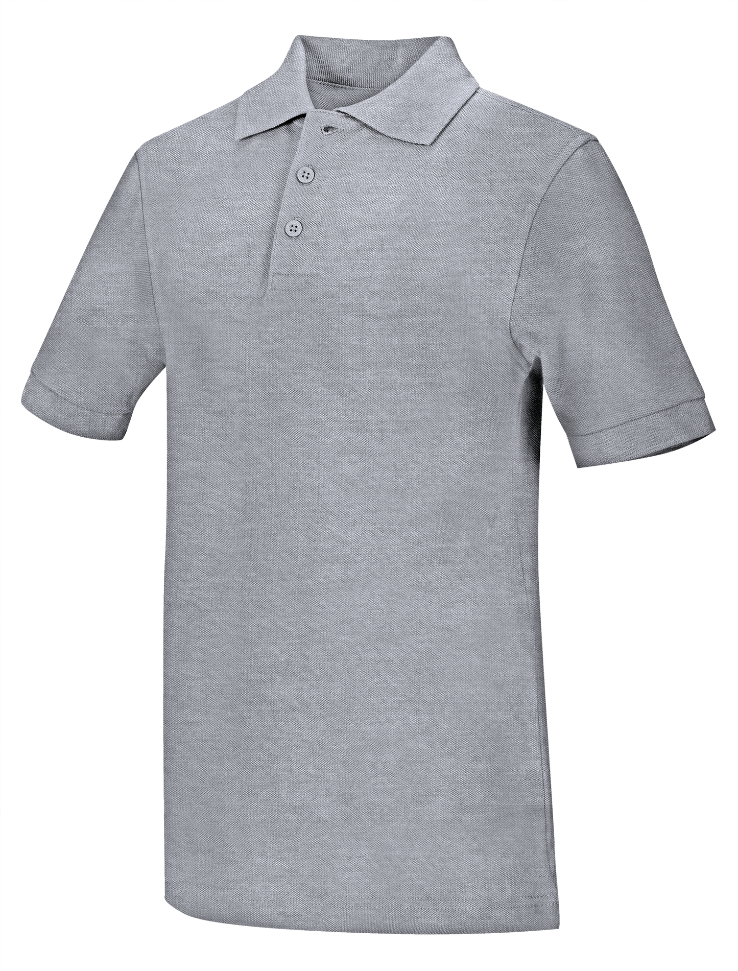 Adult Plus Sizes Unisex Short Sleeve Pique Polo