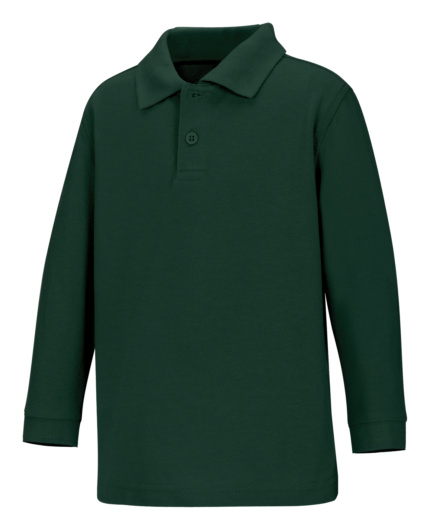 Old Fit Adult Long Sleeve Pique Polo