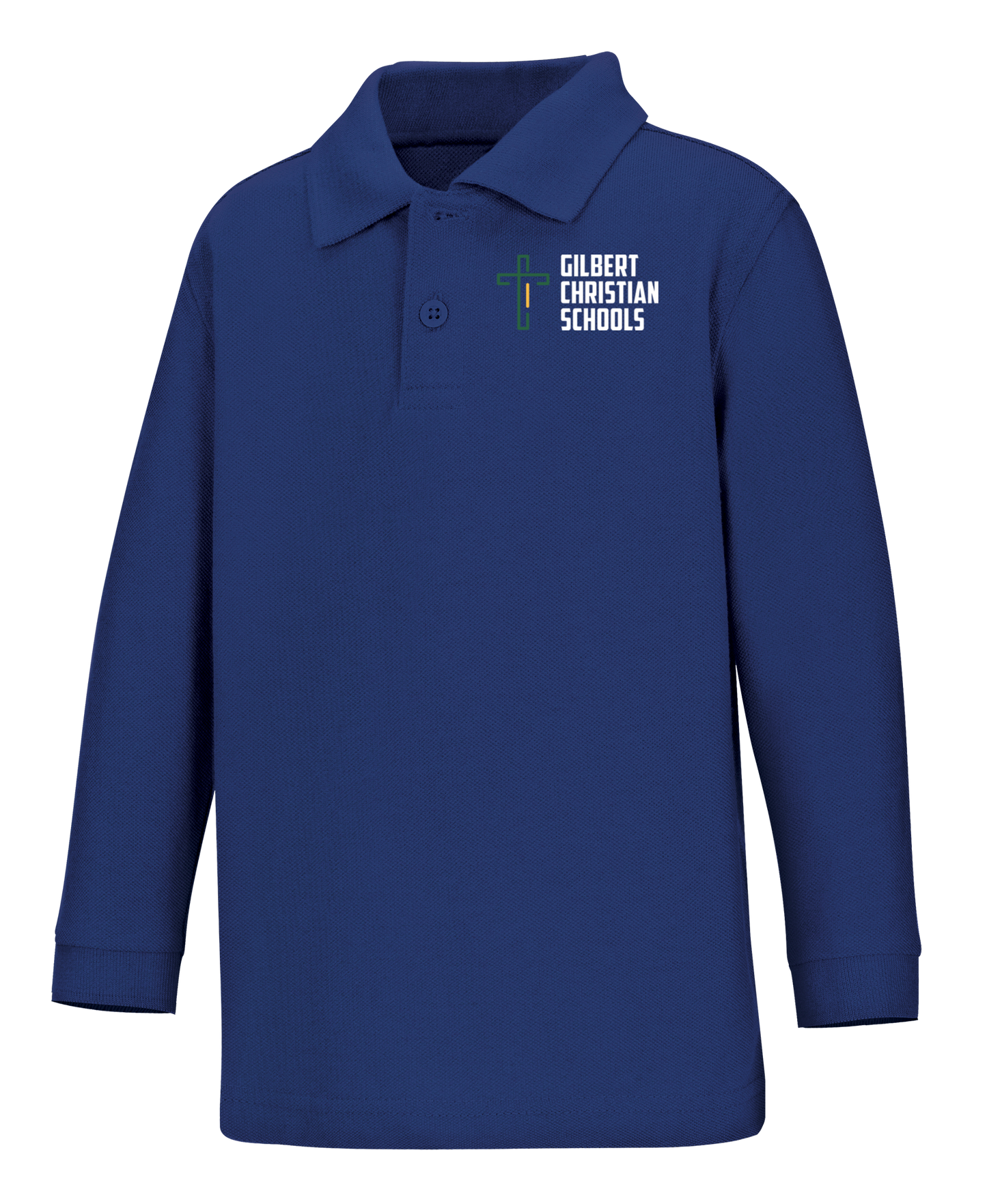 Discounted Old Fit Adult Long Sleeve Pique Polo