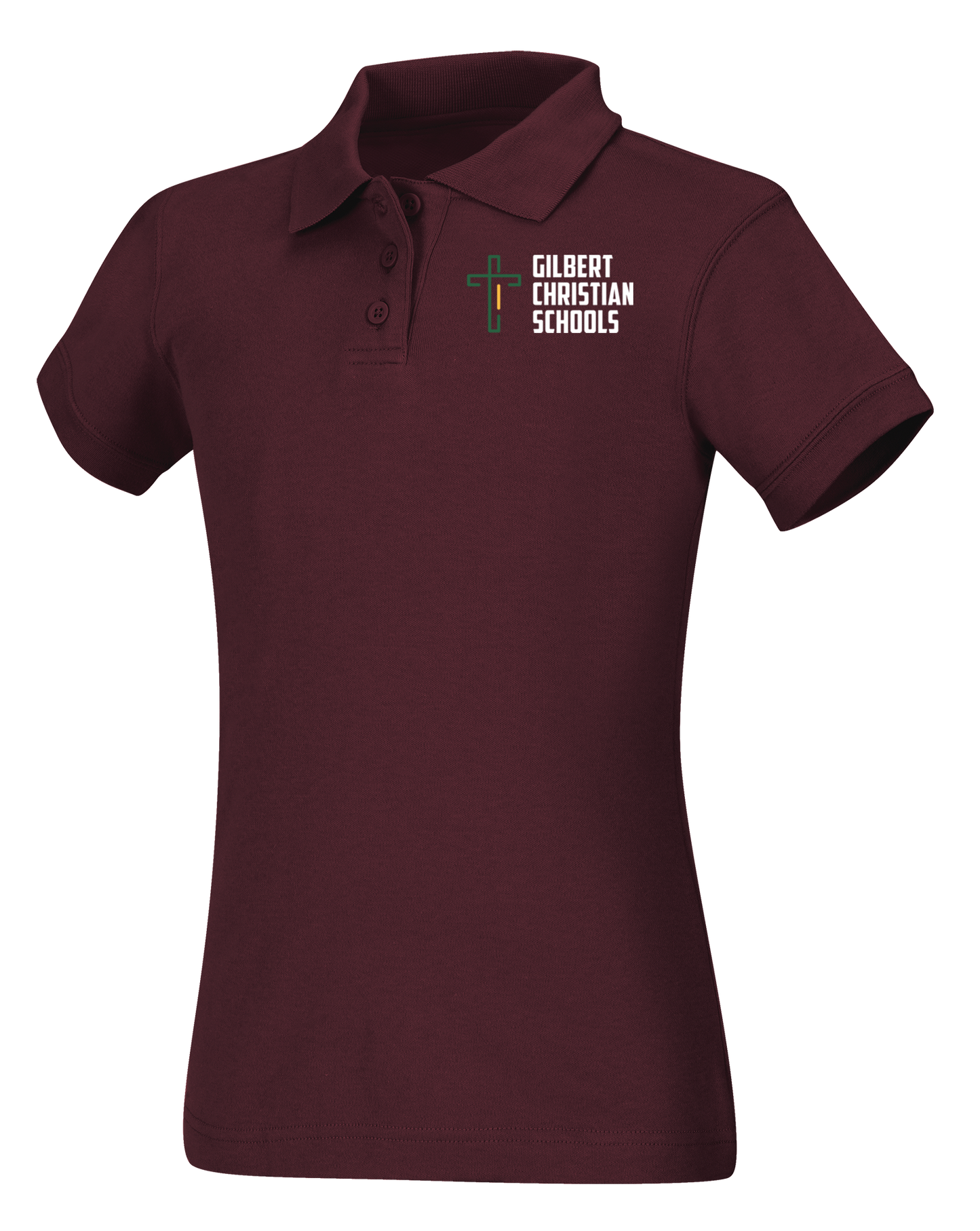 OLD Fit Juniors Short Sleeve Fitted Interlock Polo