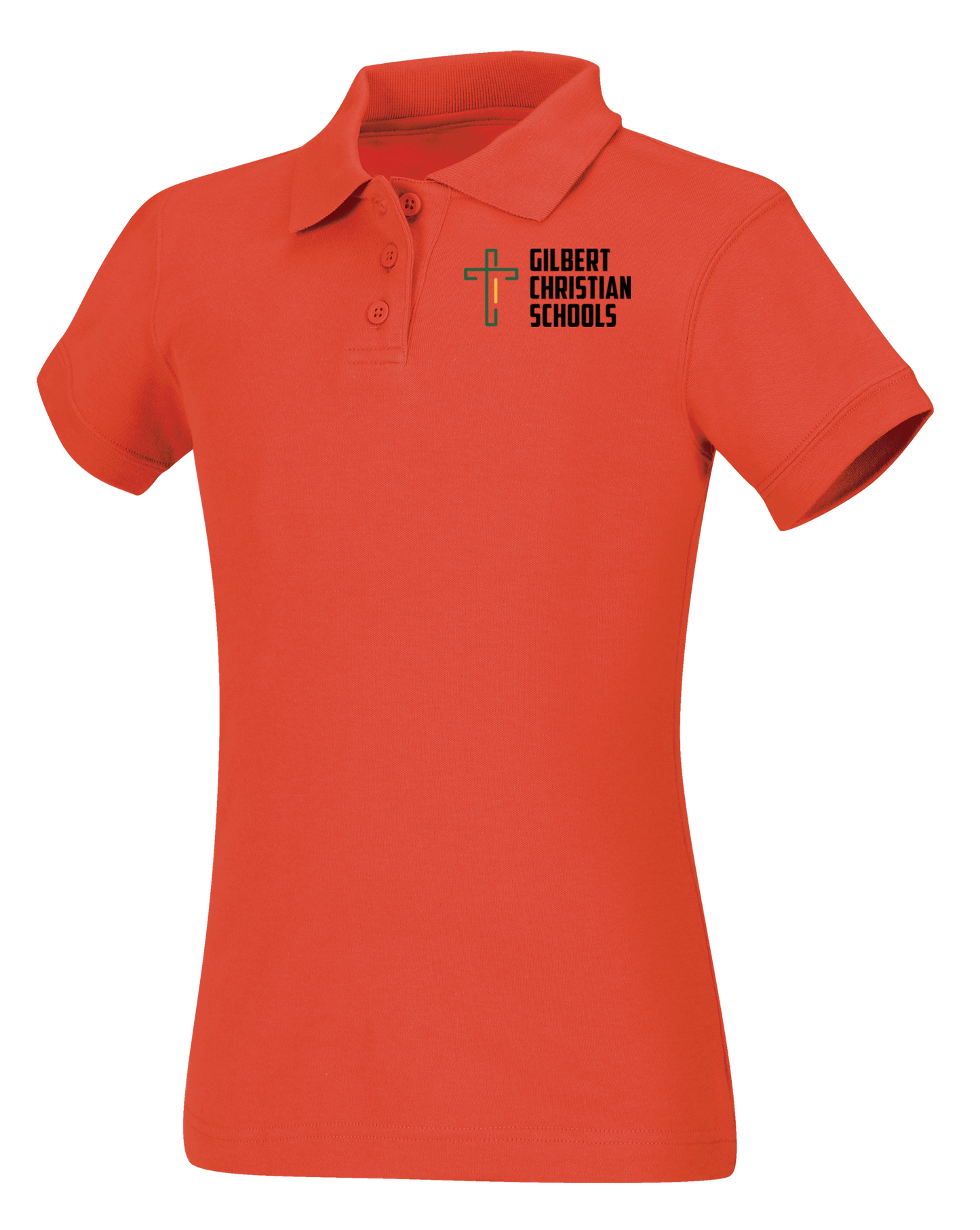 OLD Fit Juniors Short Sleeve Fitted Interlock Polo