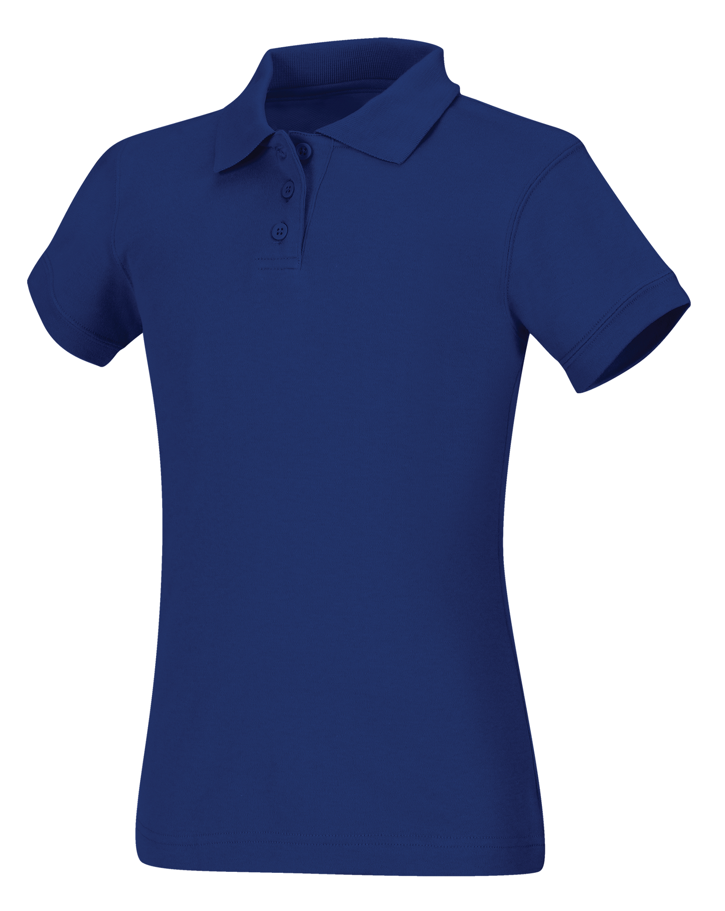 OLD Fit Juniors Short Sleeve Fitted Interlock Polo