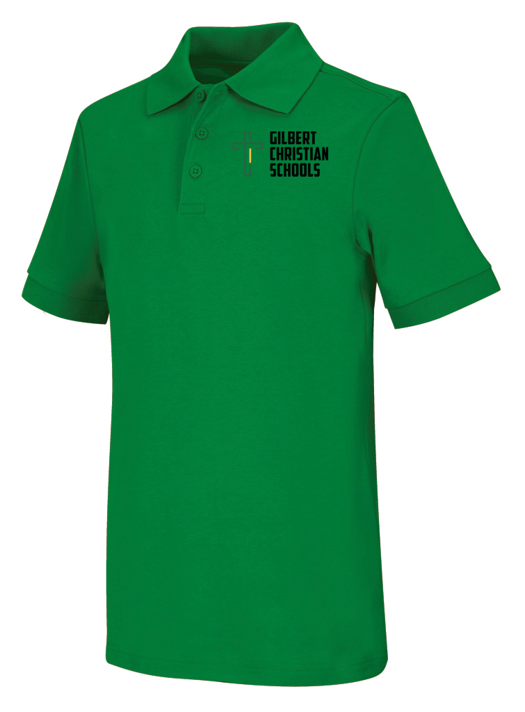 OLD Fit Youth Short Sleeve Interlock Polo