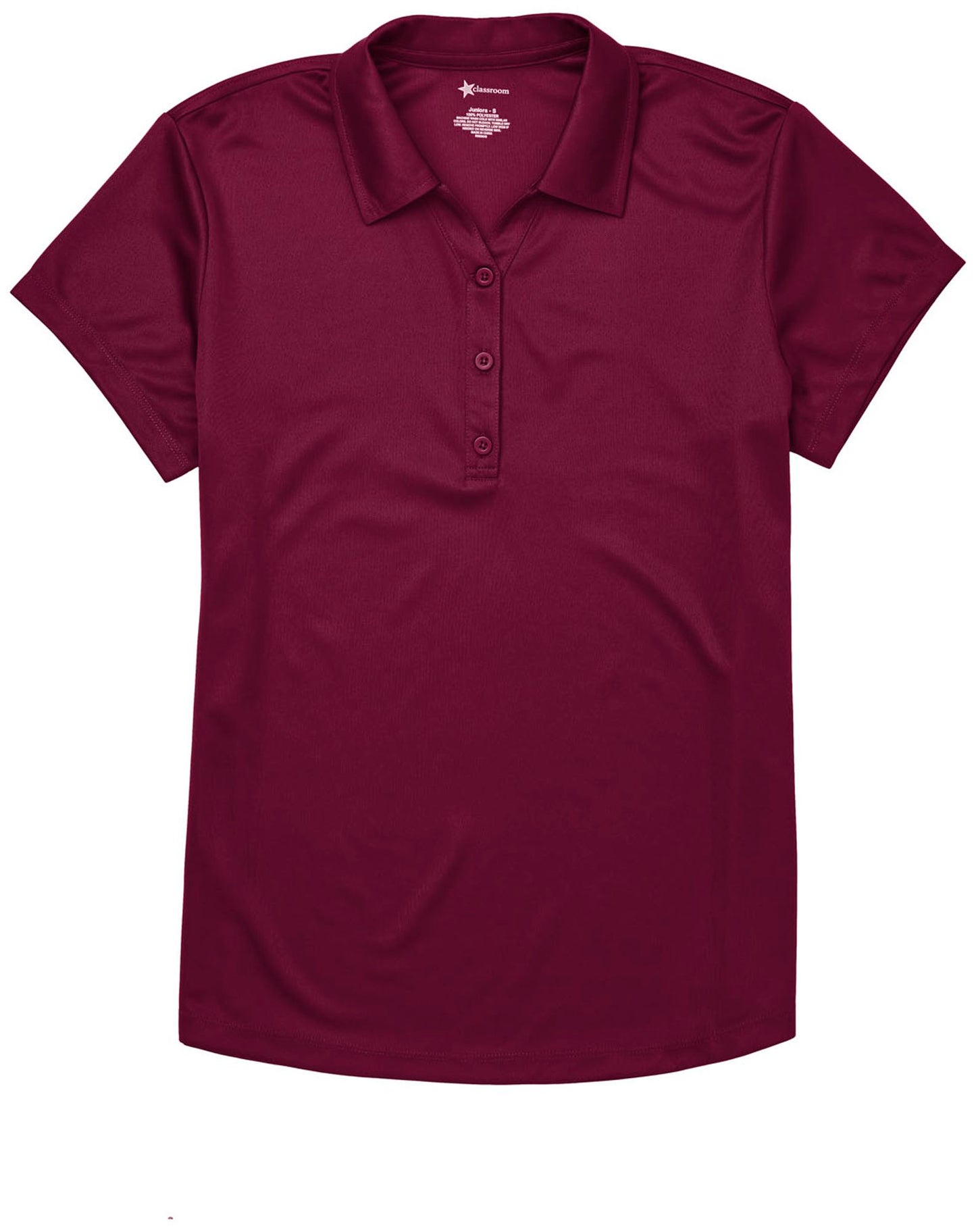 Juniors Moisture Wicking Polo