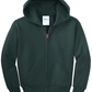 Plus Size Adult Unisex Core Fleece Full-Zip Hooded Sweatshirt