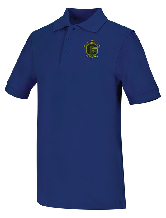 Discounted Old Fit Youth Unisex Short Sleeve Pique Polo